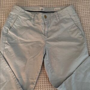 GAP Sky Blue Casual Chinos in a size 6.